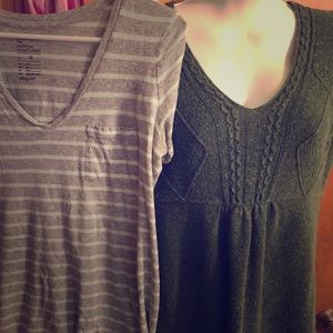 Lot of 2 Gap maternity tops size M